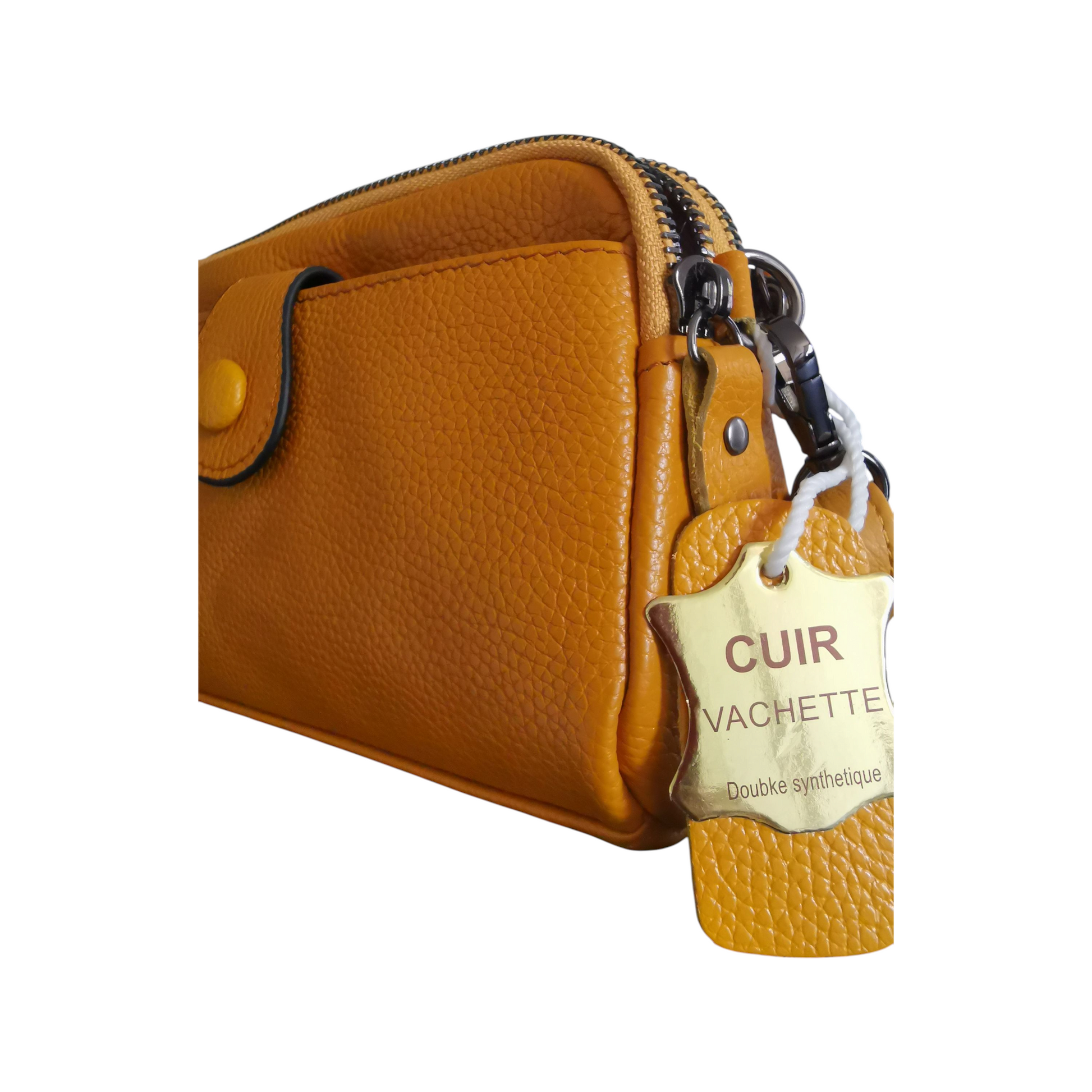 Mini sac bandoulière en cuir – Élégant