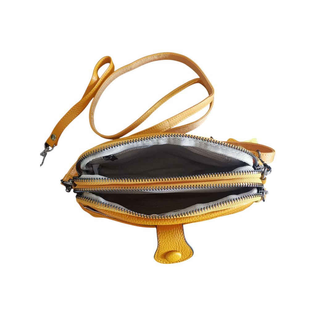 Mini sac bandoulière en cuir – Élégant